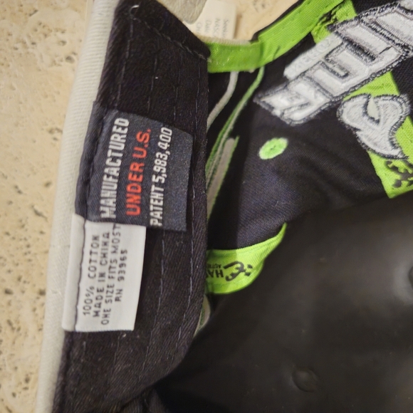 Nascar Chase Authentics Dale Earnhardt Jr 88 AMP Mountain Dew Mens Hat - Picture 4 of 6